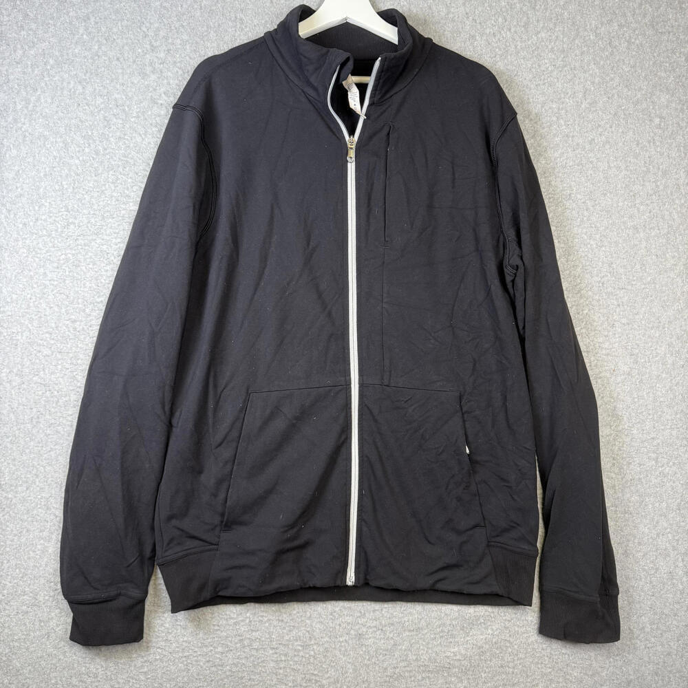 Lululemon Men’s Jacket Size XL Black Basic Lightweight Active Athleisure